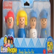Little People Nostalgic Figure Four Pack - 50th Birthday Collectable Figures (2008)   
